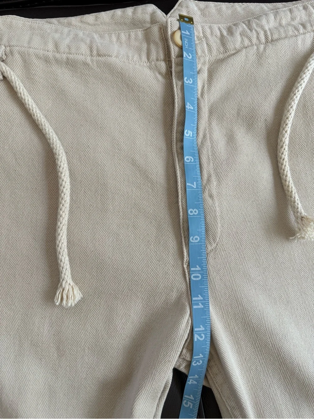 Prospective Flow Kaze Natural Cotton Denim Japanese Military Style Pants Size 30